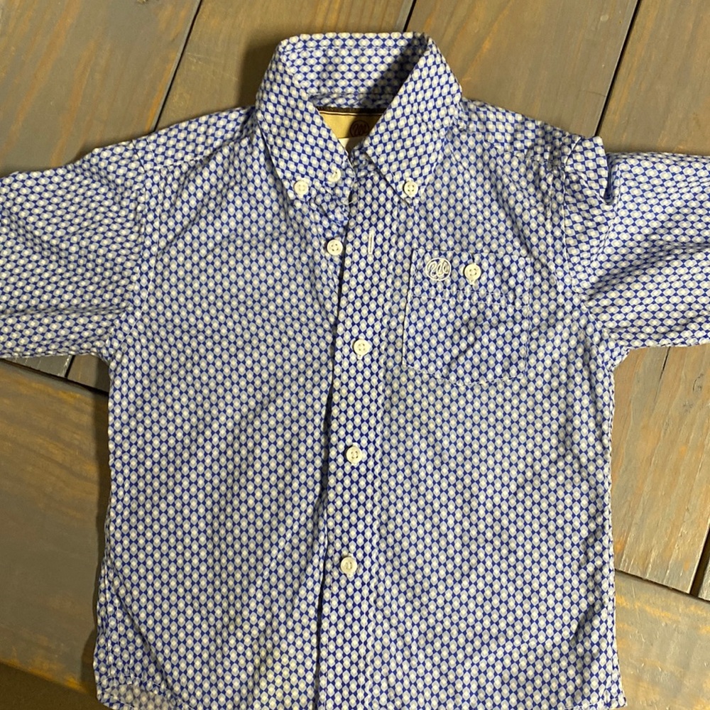 Baby boy wrangler button up. (12/50)